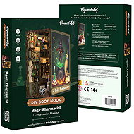 Figured ART Book Nook Kit – The Magic Pharmacist - 3D Puzzle
