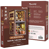 Figured ART Book Nook Kit - Butterfly Gallery - 3D Puzzle