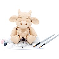 FlexiFriends Cow, Creative Kit - Paintable Figurine