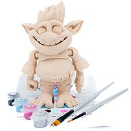 FlexiFriends Troll, Creative Set - Paintable Figurine