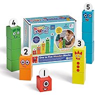 Learning Resources Numberblocks, Wooden Blocks One to Five - Kids’ Building Blocks