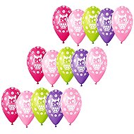 Godan Owl Balloons 30cm, 15 pcs - Balloons