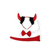 Flor de Cristal Costume for children Devil - Costume Accessory