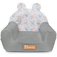 Flumi children's armchair grey with deer - Children's Chair