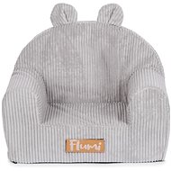 Flumi children's armchair Grey corduroy - Children's Chair