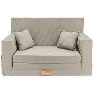 Flumi Children's sofa bed light grey - Children's sofa
