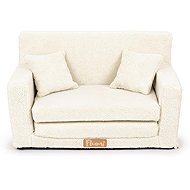 Flumi Children's sofa bed Boucle light beige - Children's sofa