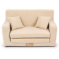 Flumi Children's sofa bed Boucle dark beige - Children's sofa