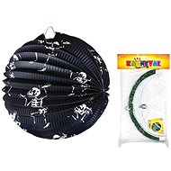 Halloween lantern round - skeletons, 25 cm - Chinese Lantern
