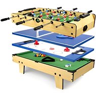 HAWAJ Mini multifunctional Hawaii table 4in1, 80 × 43 cm, decor - Table Football