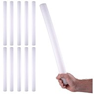FUNNYFASHION Party led foam stick with light, pink, 47 cm, 10 pcs - Party Accessories