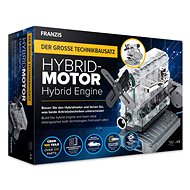Franzis 1:3 scale model construction kit of a hybrid engine with sound module - Building Set