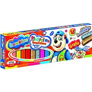 KIK KX5482 Bambino Plasticine square 18 colours - Modelling Clay