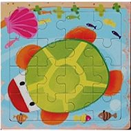 KIK Wooden Puzzle Turtle 16 pieces - Jigsaw Puzzle