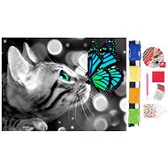 Pronett 2138 Diamond painting 5D - butterfly - Diamond Painting