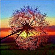 KIK KX5259 Diamond painting 5D - Dandelion - Painting by Numbers
