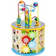 Malatec 7711 Wooden educational cube - Baby Toy