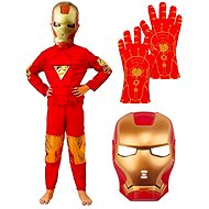 FunCo Children's Iron man costume with mask and gloves 110-122 M - Costume