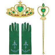 FunCo Anna Frozen royal accessories set with crown 3in1 - Costume Accessory