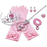 FunCo Big set of accessories for princess with crown 9in1 - Costume Accessory