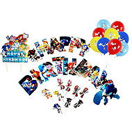 FunCo Big Birthday Set Sonic the Hedgehog and Friends, 42 pieces - Party Accessories
