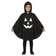Funco Children's Halloween Costume Scary Black Pumpkin - Costume