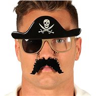 Guirca Glasses with pirate moustache - Costume Accessory