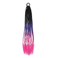 FunCo Crazy Braids with Elastic Band Pink 60 cm - Wig
