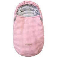 Pinkie-winter pouch Small Pink Comb - Stroller Footmuff