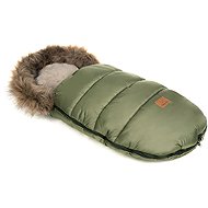 HappyBee Trinity winter sling khaki/Llatte - Stroller Footmuff