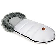 HappyBee Trinity winter sling white/grey - Stroller Footmuff