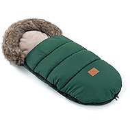 HappyBee Trinity winter sling emerald/latte - Stroller Footmuff
