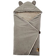 Eco Dark beige 110×100cm - Car Seat Footmuff