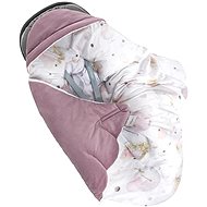BELISIMA Velvet Bubbles Pink - Car Seat Footmuff