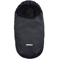 Pinkie Small Black Comb - Stroller Footmuff