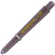 Windson Nylon handle short 42 mm black transparent - Dart Shafts