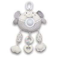 Funmuch Stroller Plush Elephant with Light and Music - Pushchair Toy