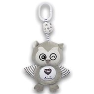 Funmuch Stroller owl with light and music - Pushchair Toy