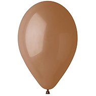 SMART BALLOONS Balloons 100 pcs brown mocha - 26 cm pastel - Balloons