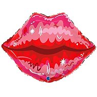 SMART BALLOONS Balloon red lips 56 cm - Balloons