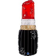 SMART BALLOONS Red lipstick foil balloon - 71 cm - Balloons