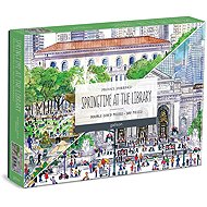 GALISON Double-sided puzzle Spring in the library 500 pieces - Jigsaw Puzzle