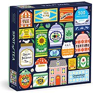 GALISON Square puzzle Tea collection 500 pieces - Jigsaw Puzzle