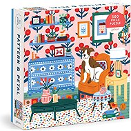 GALISON Square puzzle Pattern & flower 500 pieces - Jigsaw Puzzle