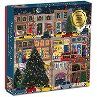 GALISON Metallic square puzzle Winter Lights 500 pieces - Jigsaw Puzzle