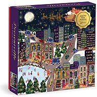 GALISON Metallic square puzzle Gift Town 500 pieces - Jigsaw Puzzle
