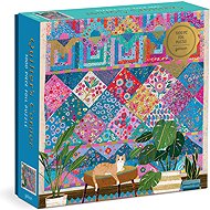 GALISON Metallic puzzle Patchwork corner 1000 pieces - Jigsaw Puzzle