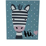 H&L Pokladnička Book dětská, Zebra - Piggy Bank
