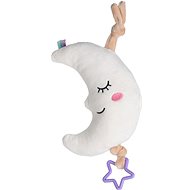 H&L Hanging play stuffed animal Moon, white - Musical Toy