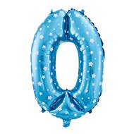 GoDan Inflatable digits '0' blue 61 cm - Balloons